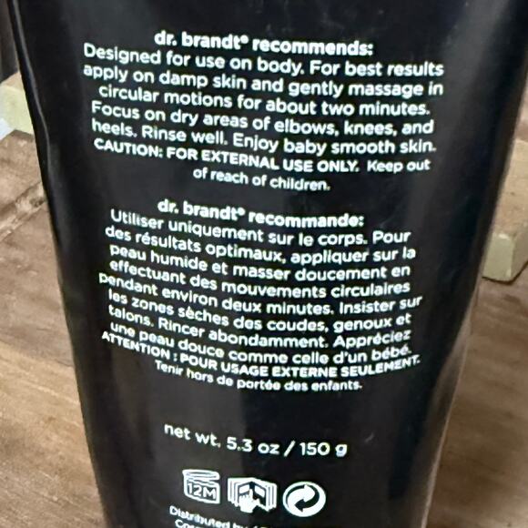 Dr Brandts Microdermabrasion Body exfoliant. Big 5.3 oz sealed, w/o box. 2 avail - Picture 3 of 3